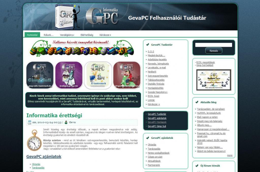 GevaPC 2010-es sminkje GevaPC smink 2010