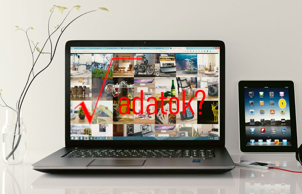 Adatszolgáltatás a weboldalon Adatszolgáltatás a weboldalon