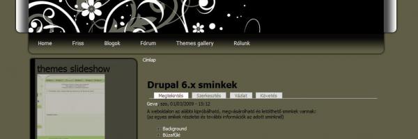 Drupal 6 smink - Background