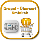 Drupal honlap Ubercart webshoppal, sminkkel